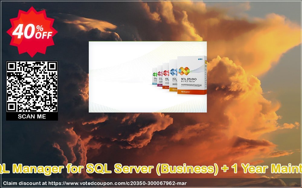 EMS SQL Manager for SQL Server, Business + Yearly Maintenance Coupon Code Apr 2024, 40% OFF - VotedCoupon