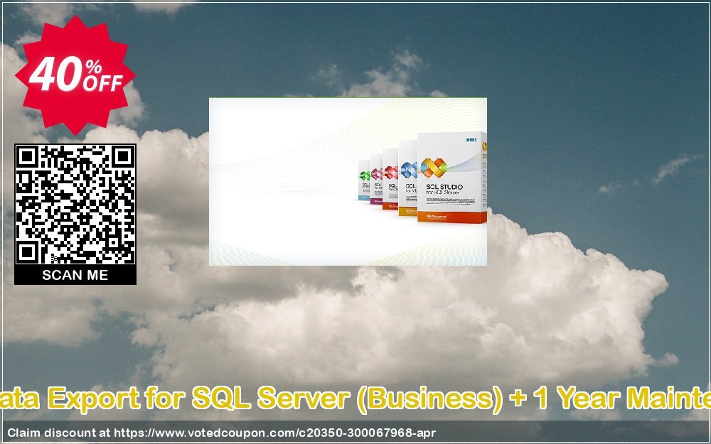 EMS Data Export for SQL Server, Business + Yearly Maintenance voted-on promotion codes