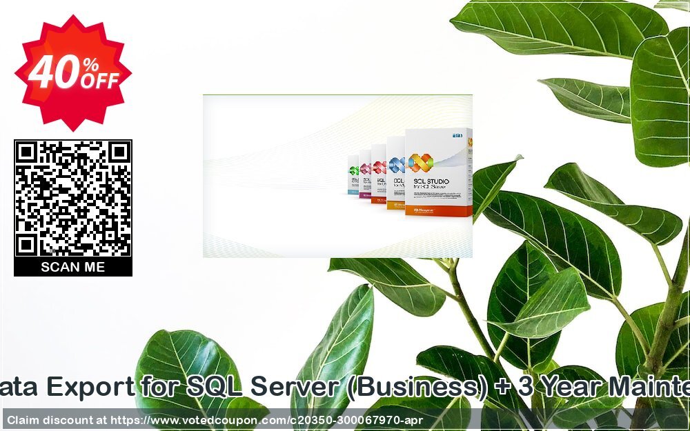 EMS Data Export for SQL Server, Business + 3 Year Maintenance Coupon Code Apr 2024, 40% OFF - VotedCoupon