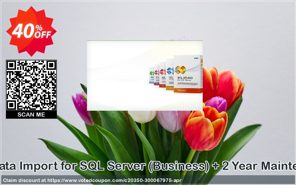 EMS Data Import for SQL Server, Business + 2 Year Maintenance Coupon, discount Coupon code EMS Data Import for SQL Server (Business) + 2 Year Maintenance. Promotion: EMS Data Import for SQL Server (Business) + 2 Year Maintenance Exclusive offer 