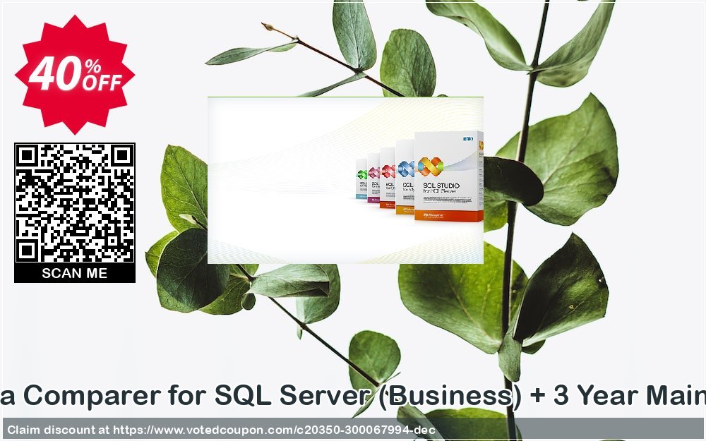 EMS Data Comparer for SQL Server, Business + 3 Year Maintenance voted-on promotion codes