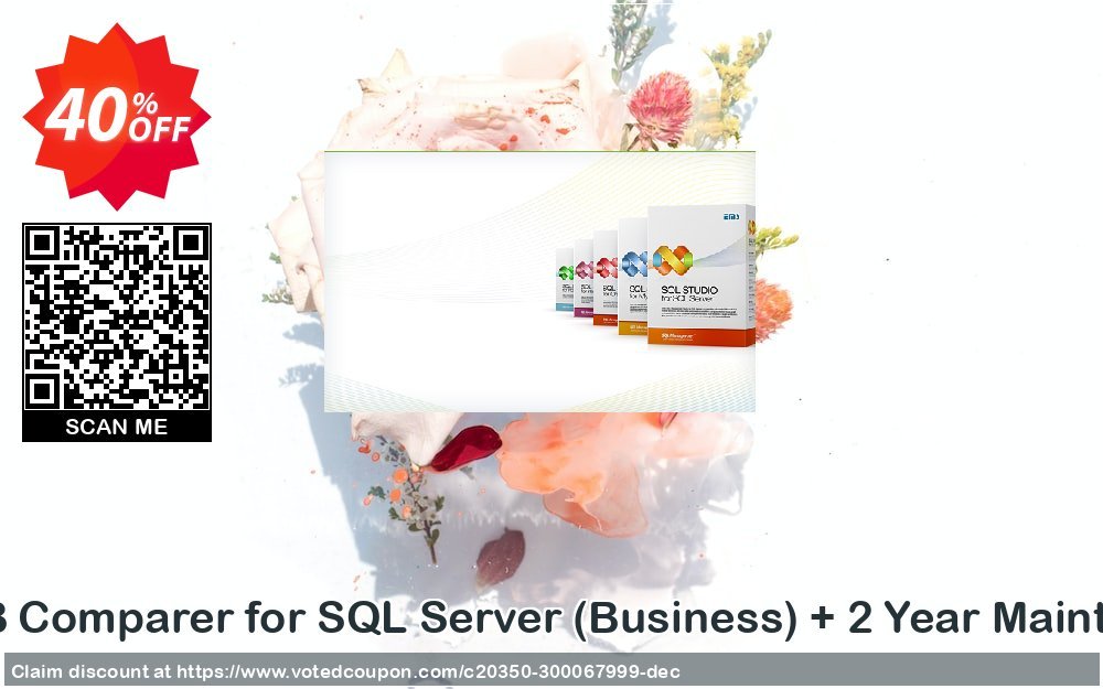 EMS DB Comparer for SQL Server, Business + 2 Year Maintenance Coupon, discount Coupon code EMS DB Comparer for SQL Server (Business) + 2 Year Maintenance. Promotion: EMS DB Comparer for SQL Server (Business) + 2 Year Maintenance Exclusive offer 