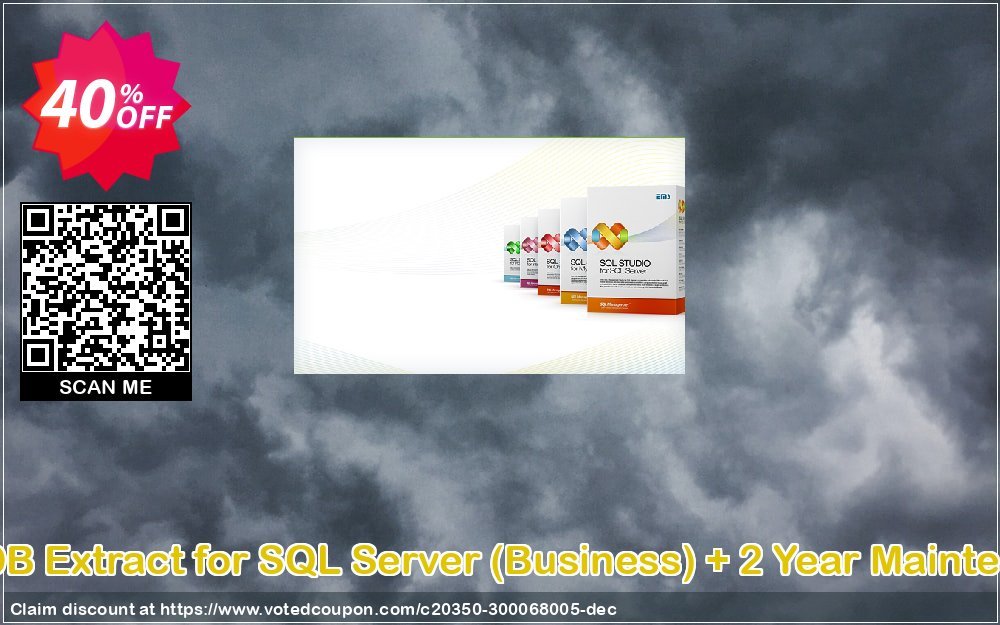 EMS DB Extract for SQL Server, Business + 2 Year Maintenance voted-on promotion codes