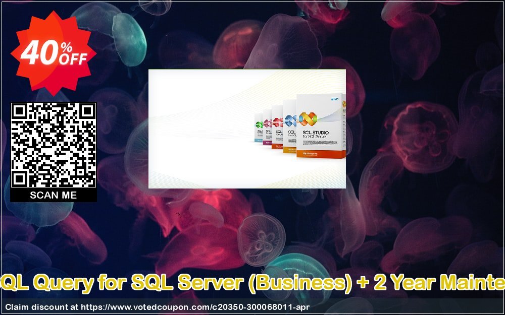 EMS SQL Query for SQL Server, Business + 2 Year Maintenance voted-on promotion codes