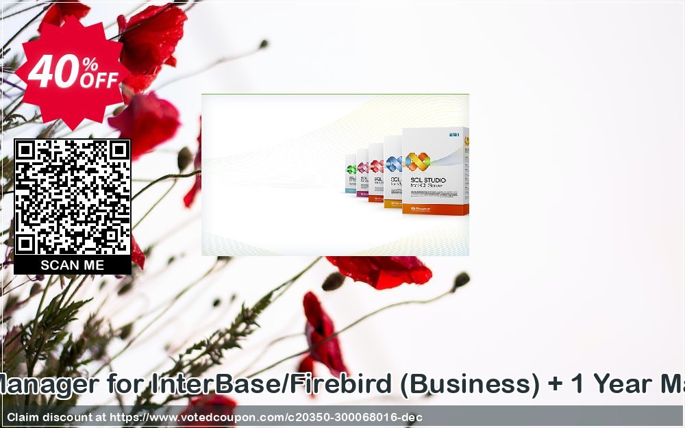 EMS SQL Manager for InterBase/Firebird, Business + Yearly Maintenance Coupon Code Feb 2024, 40% OFF - VotedCoupon