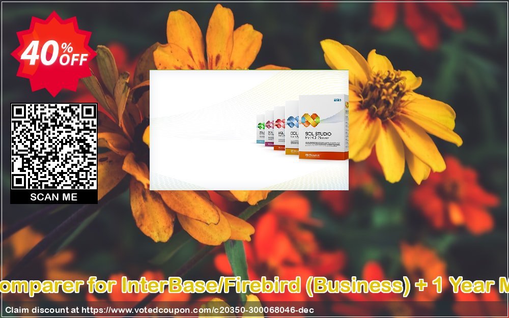 EMS Data Comparer for InterBase/Firebird, Business + Yearly Maintenance Coupon, discount Coupon code EMS Data Comparer for InterBase/Firebird (Business) + 1 Year Maintenance. Promotion: EMS Data Comparer for InterBase/Firebird (Business) + 1 Year Maintenance Exclusive offer 