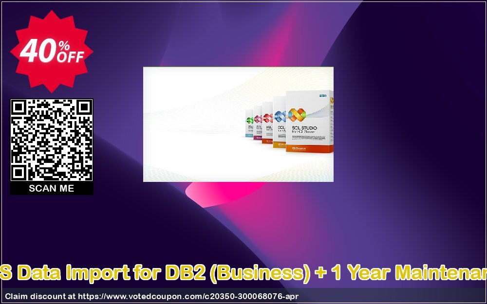 EMS Data Import for DB2, Business + Yearly Maintenance Coupon Code Apr 2024, 40% OFF - VotedCoupon