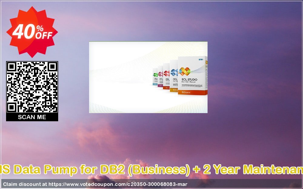 EMS Data Pump for DB2, Business + 2 Year Maintenance Coupon Code Apr 2024, 40% OFF - VotedCoupon