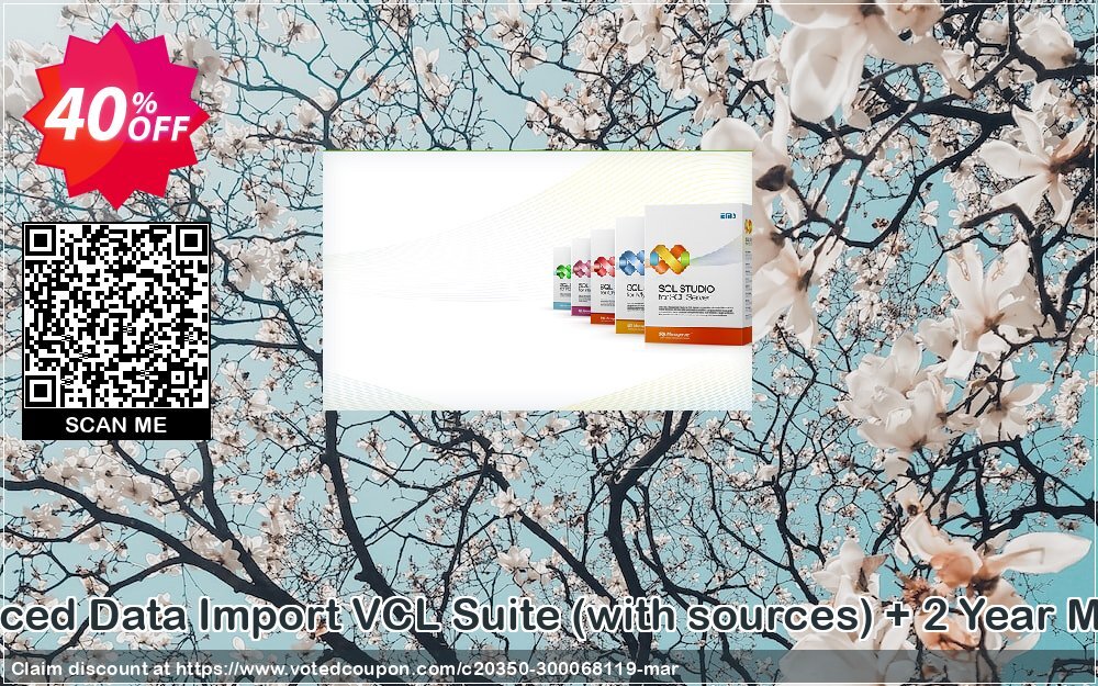 EMS Advanced Data Import VCL Suite, with sources + 2 Year Maintenance Coupon, discount Coupon code Advanced Data Import VCL Suite (with sources) + 2 Year Maintenance. Promotion: Advanced Data Import VCL Suite (with sources) + 2 Year Maintenance Exclusive offer 