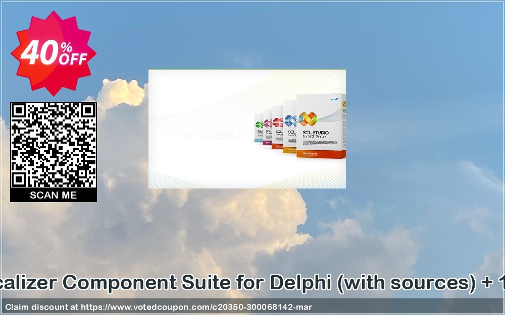 EMS Advanced Localizer Component Suite for Delphi, with sources + Yearly Maintenance voted-on promotion codes