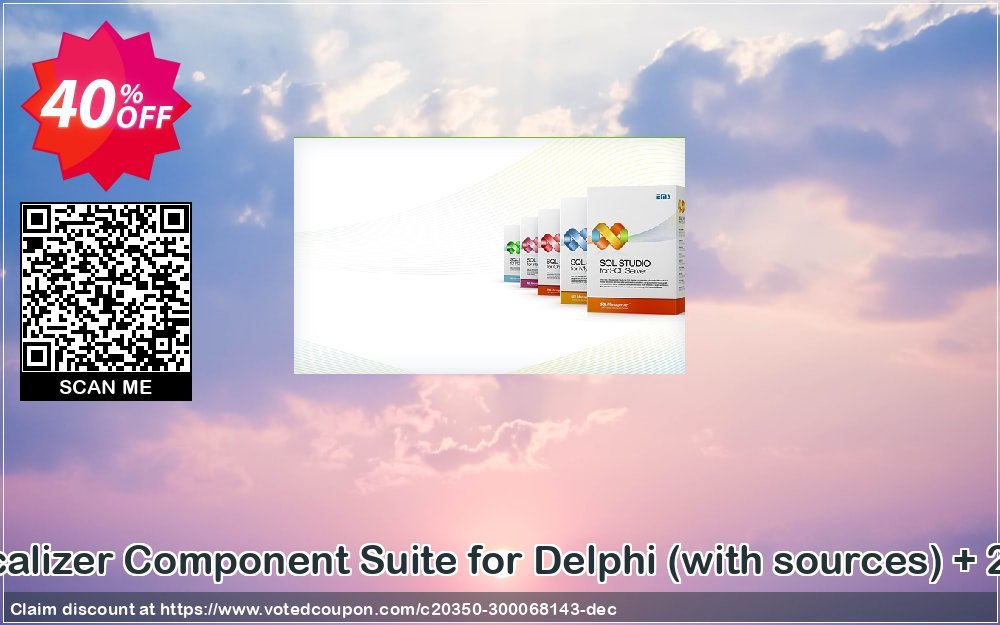 EMS Advanced Localizer Component Suite for Delphi, with sources + 2 Year Maintenance voted-on promotion codes