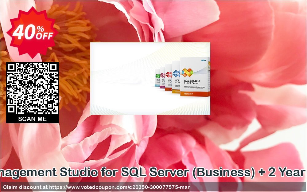 EMS SQL Management Studio for SQL Server, Business + 2 Year Maintenance Coupon Code Apr 2024, 40% OFF - VotedCoupon