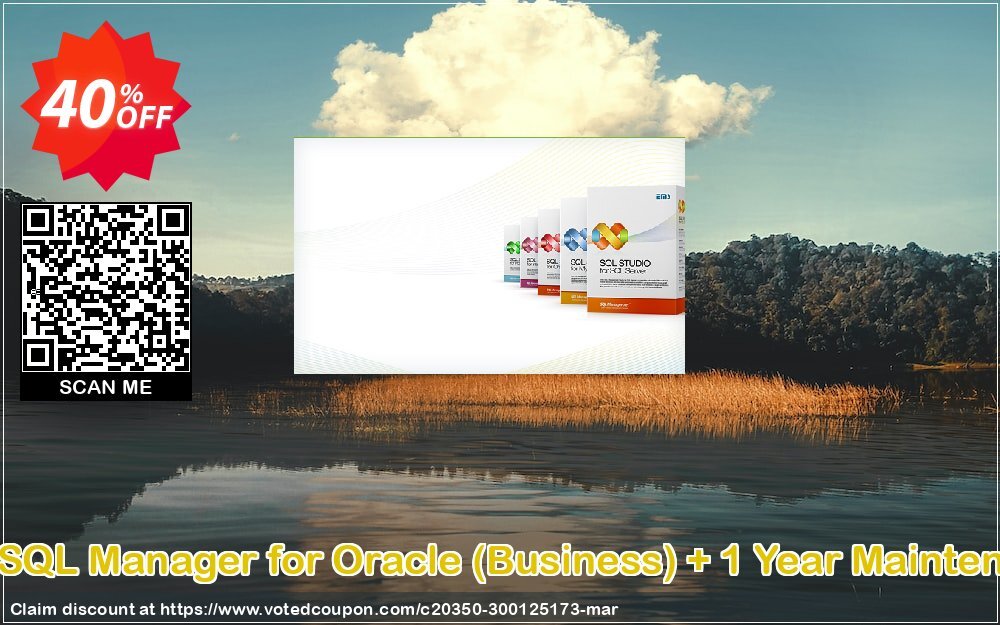 EMS SQL Manager for Oracle, Business + Yearly Maintenance Coupon, discount Coupon code EMS SQL Manager for Oracle (Business) + 1 Year Maintenance. Promotion: EMS SQL Manager for Oracle (Business) + 1 Year Maintenance Exclusive offer 