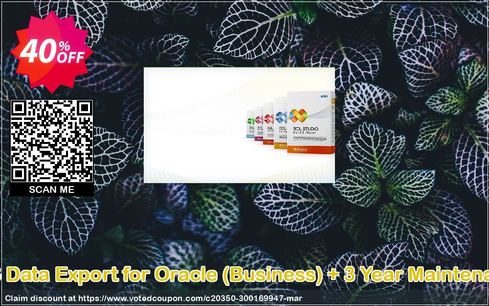 EMS Data Export for Oracle, Business + 3 Year Maintenance Coupon Code May 2024, 40% OFF - VotedCoupon