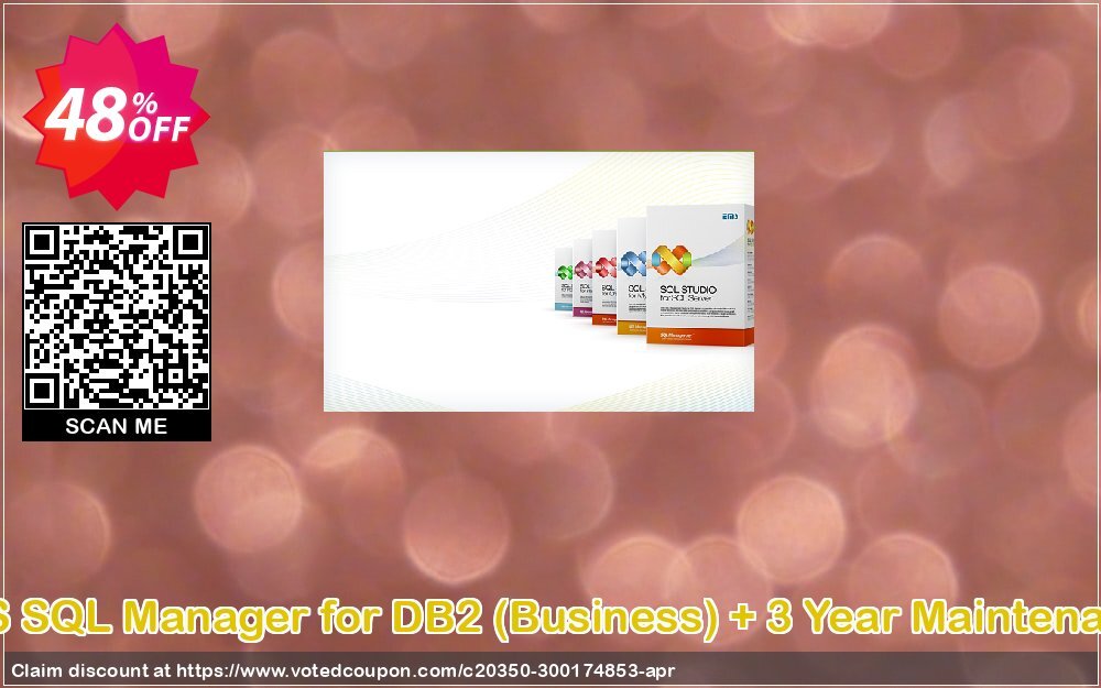 EMS SQL Manager for DB2, Business + 3 Year Maintenance Coupon Code Apr 2024, 48% OFF - VotedCoupon