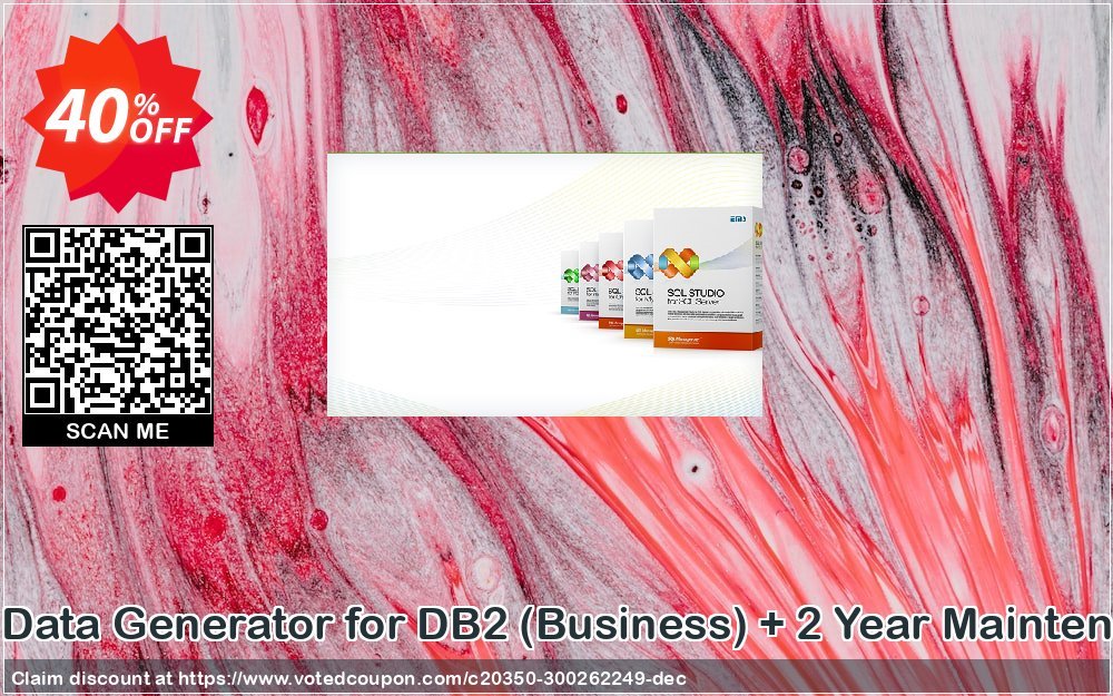 EMS Data Generator for DB2, Business + 2 Year Maintenance Coupon, discount Coupon code EMS Data Generator for DB2 (Business) + 2 Year Maintenance. Promotion: EMS Data Generator for DB2 (Business) + 2 Year Maintenance Exclusive offer 