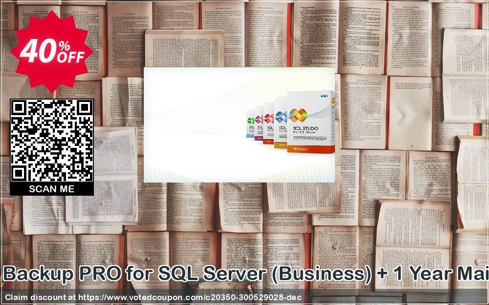 EMS SQL Backup PRO for SQL Server, Business + Yearly Maintenance voted-on promotion codes