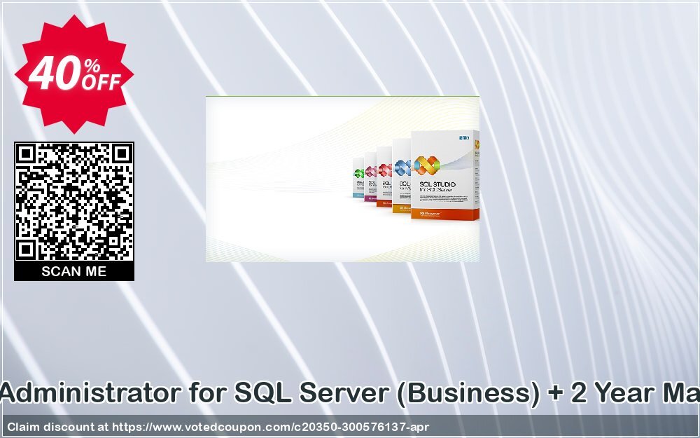 EMS SQL Administrator for SQL Server, Business + 2 Year Maintenance voted-on promotion codes