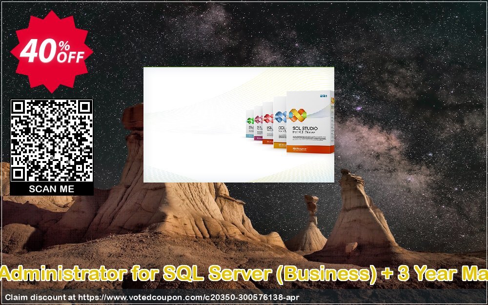 EMS SQL Administrator for SQL Server, Business + 3 Year Maintenance Coupon, discount Coupon code EMS SQL Administrator for SQL Server (Business) + 3 Year Maintenance. Promotion: EMS SQL Administrator for SQL Server (Business) + 3 Year Maintenance Exclusive offer 