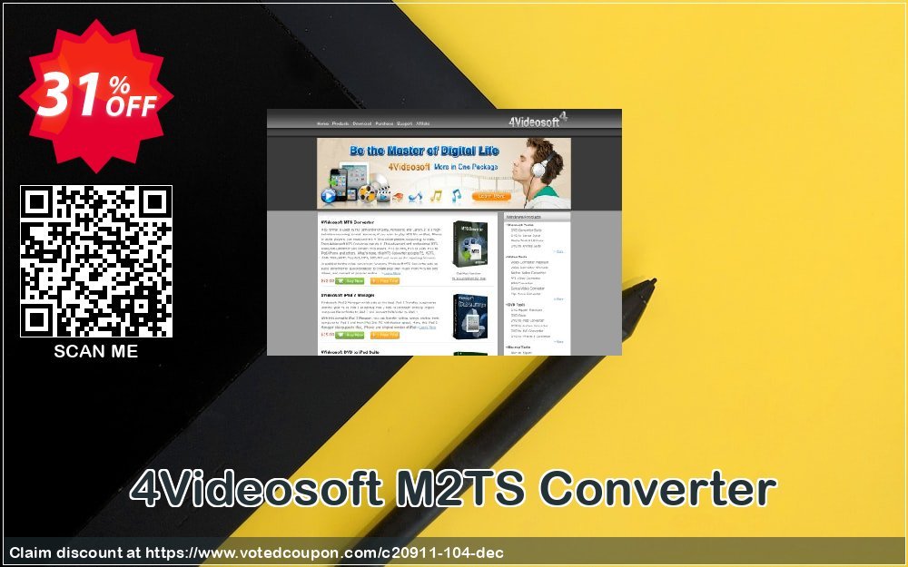 4Videosoft M2TS Converter Coupon, discount 4Videosoft coupon (20911). Promotion: 