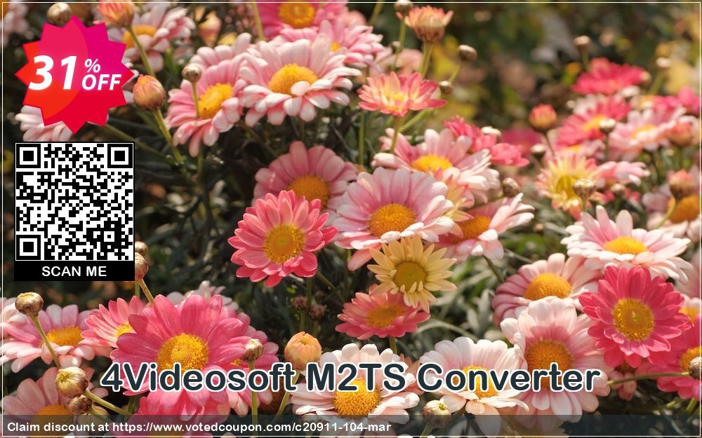 4Videosoft M2TS Converter Coupon, discount 4Videosoft coupon (20911). Promotion: 