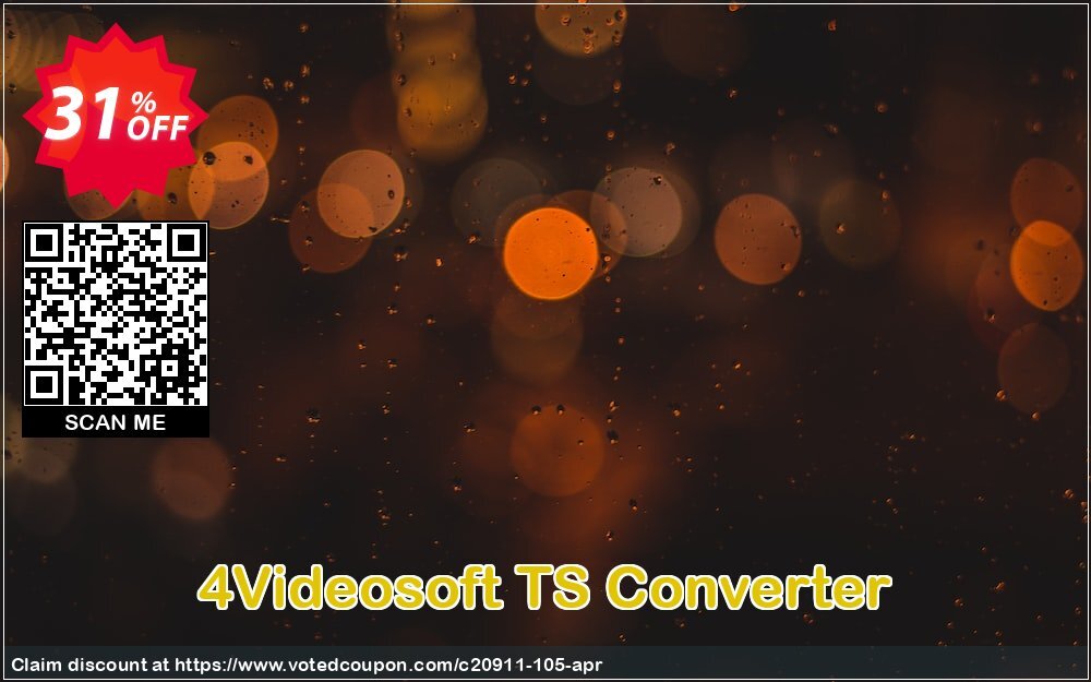 4Videosoft TS Converter Coupon, discount 4Videosoft coupon (20911). Promotion: 