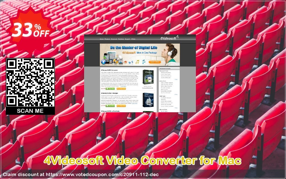 4Videosoft Video Converter for MAC Coupon, discount 4Videosoft coupon (20911). Promotion: 