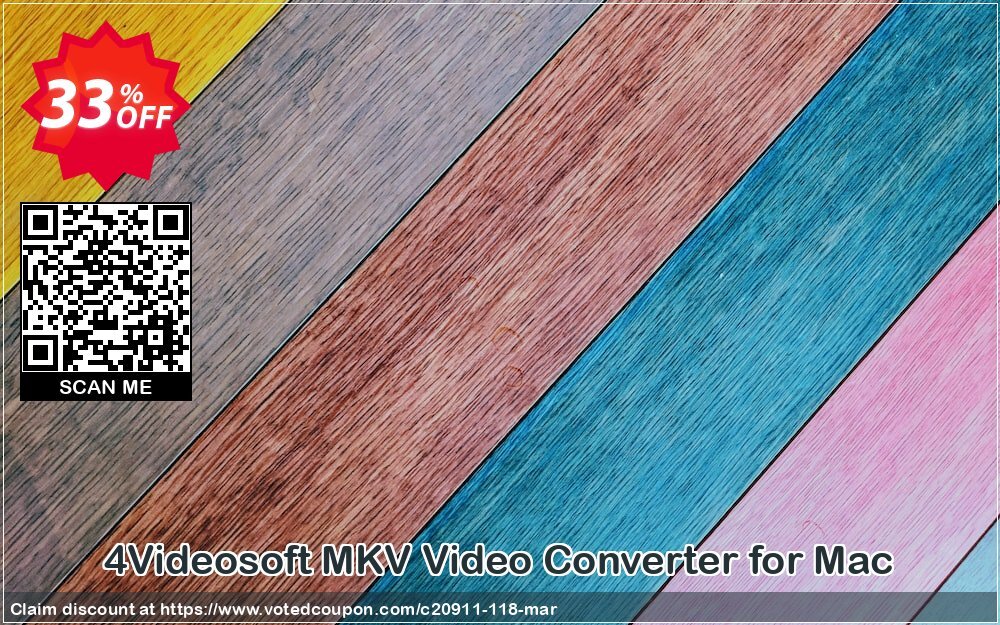 4Videosoft MKV Video Converter for MAC Coupon Code May 2024, 33% OFF - VotedCoupon