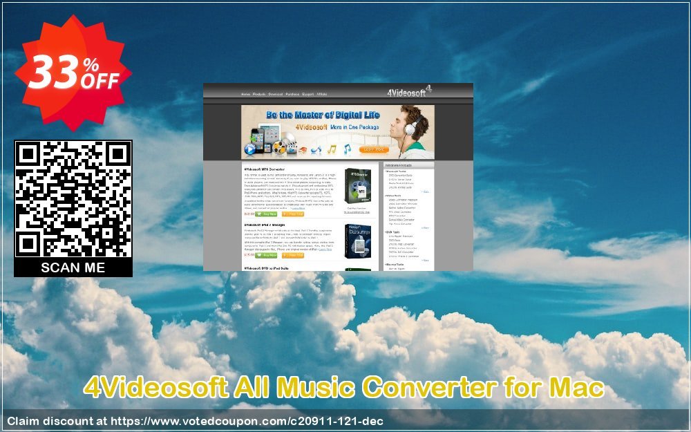4Videosoft All Music Converter for MAC Coupon Code Apr 2024, 33% OFF - VotedCoupon