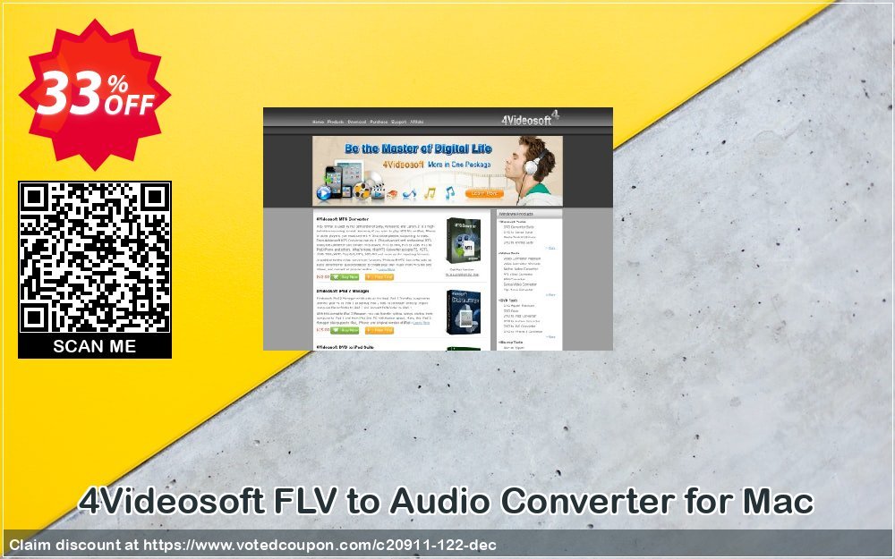 4Videosoft FLV to Audio Converter for MAC Coupon Code Apr 2024, 33% OFF - VotedCoupon