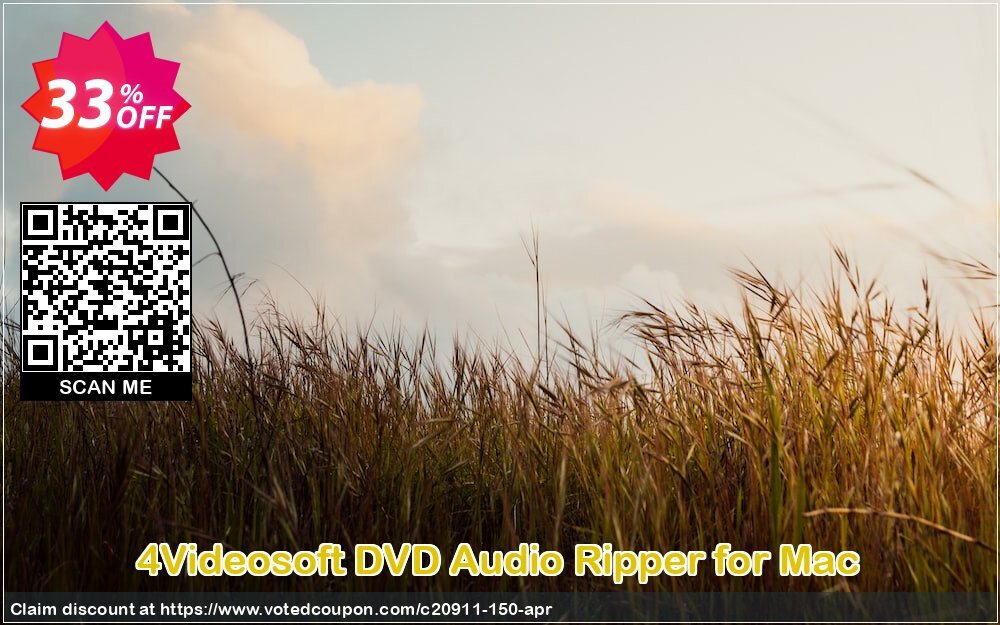 4Videosoft DVD Audio Ripper for MAC Coupon, discount 4Videosoft coupon (20911). Promotion: 