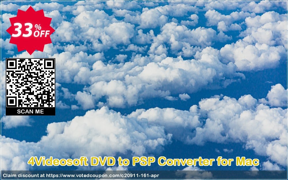 4Videosoft DVD to PSP Converter for MAC Coupon, discount 4Videosoft coupon (20911). Promotion: 