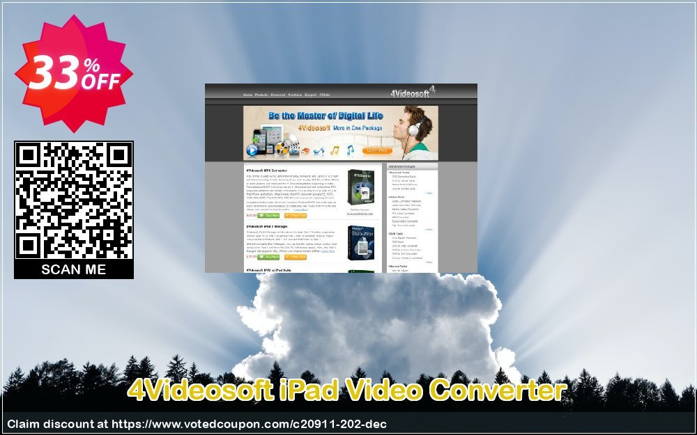 4Videosoft iPad Video Converter Coupon Code Apr 2024, 33% OFF - VotedCoupon