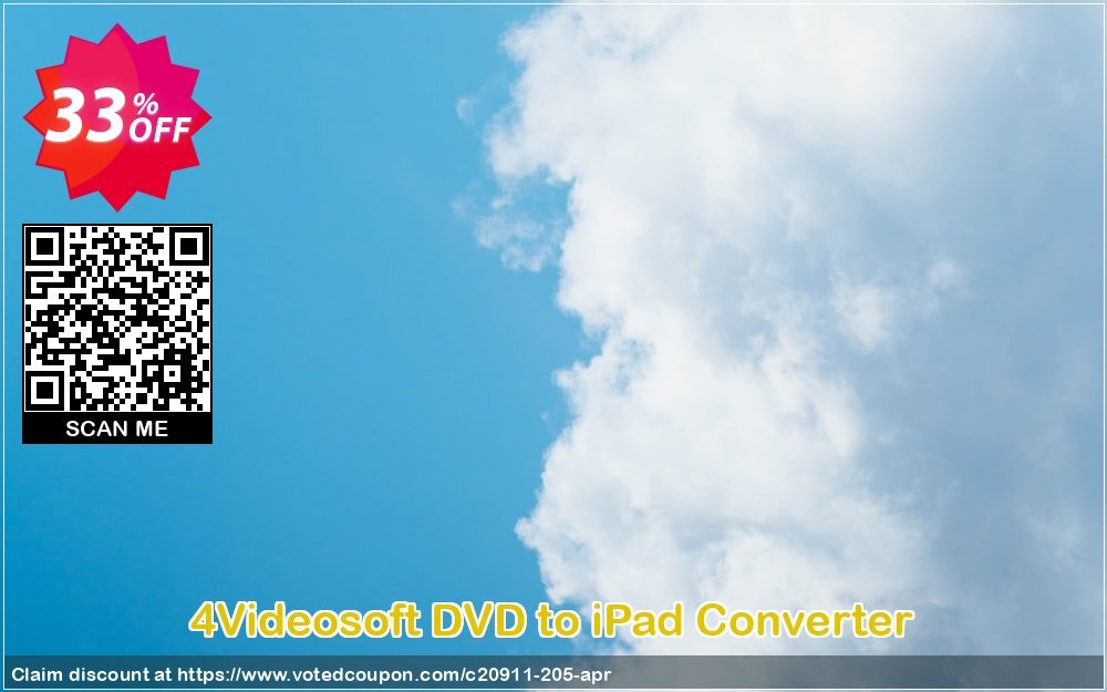 4Videosoft DVD to iPad Converter Coupon, discount 4Videosoft coupon (20911). Promotion: 