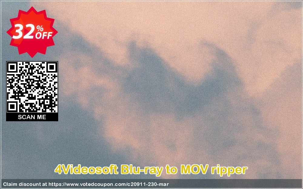 4Videosoft Blu-ray to MOV ripper Coupon Code Apr 2024, 32% OFF - VotedCoupon