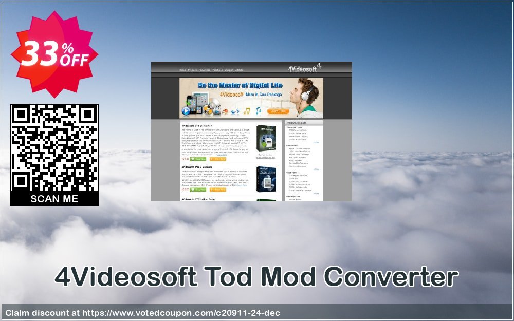 4Videosoft Tod Mod Converter Coupon Code Apr 2024, 33% OFF - VotedCoupon