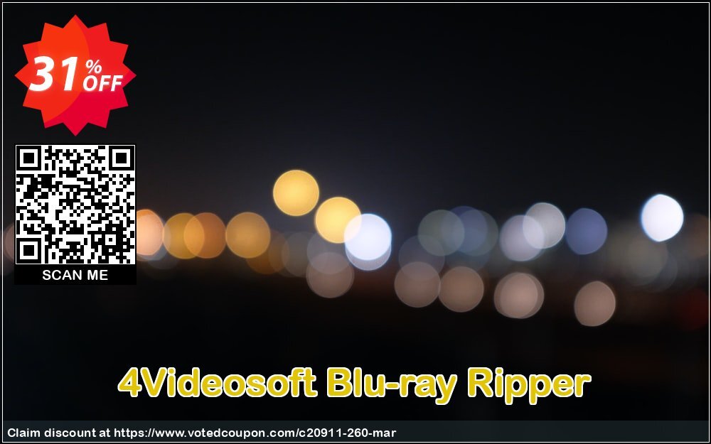 4Videosoft Blu-ray Ripper Coupon, discount 4Videosoft coupon (20911). Promotion: 