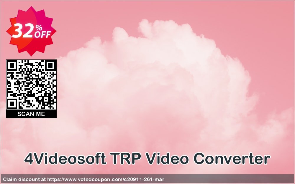 4Videosoft TRP Video Converter Coupon, discount 4Videosoft coupon (20911). Promotion: 