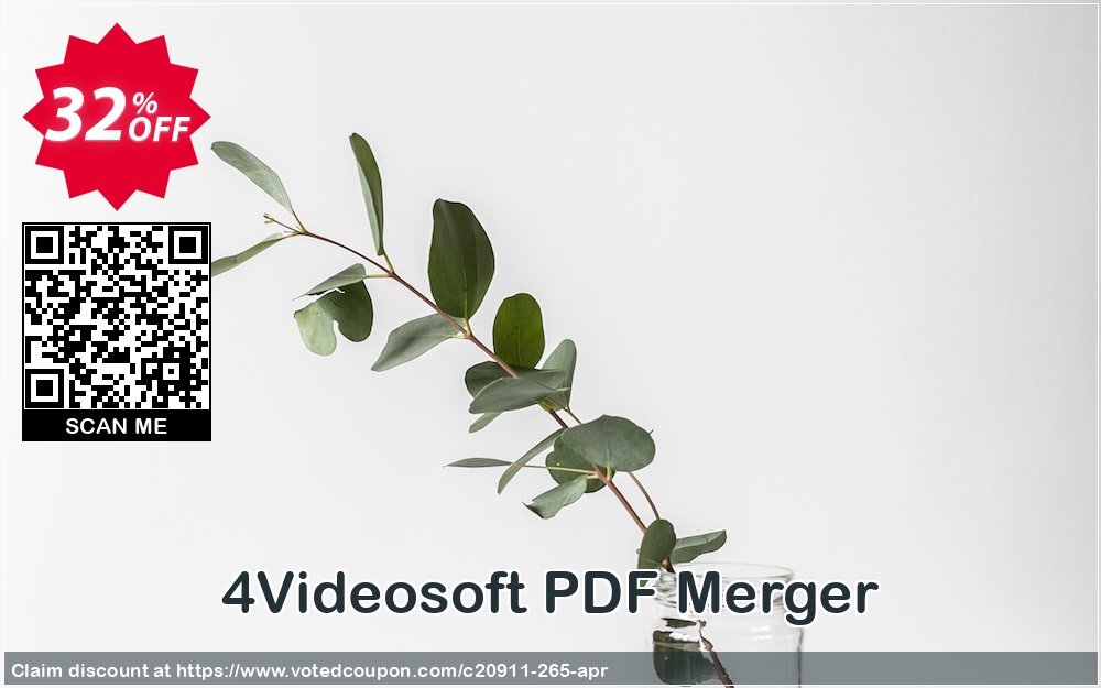 4Videosoft PDF Merger Coupon, discount 4Videosoft coupon (20911). Promotion: 