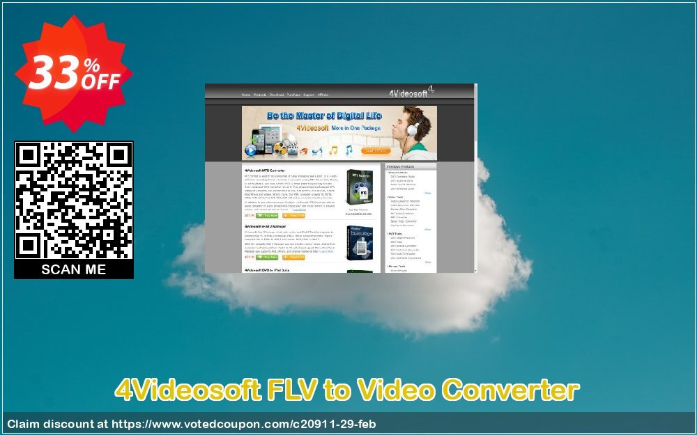 4Videosoft FLV to Video Converter Coupon, discount 4Videosoft coupon (20911). Promotion: 