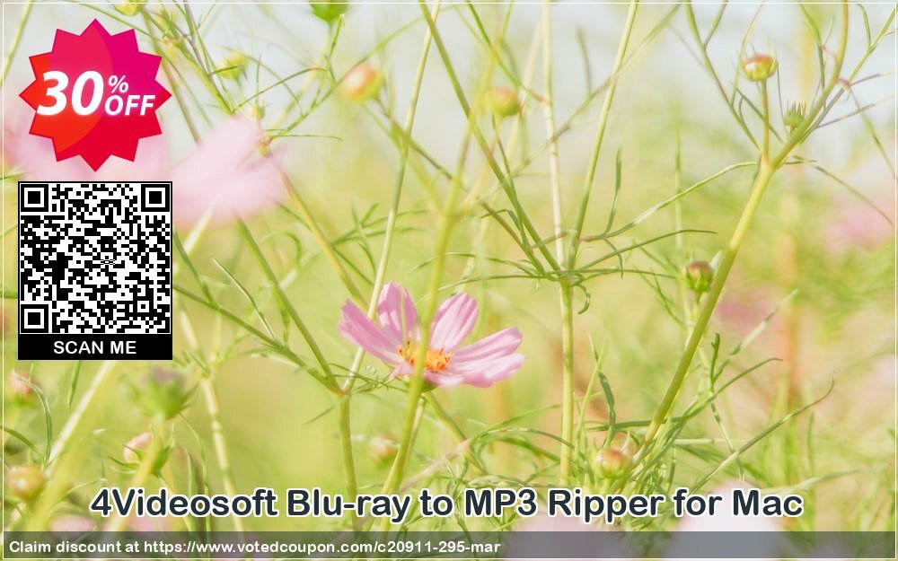 4Videosoft Blu-ray to MP3 Ripper for MAC Coupon, discount 4Videosoft coupon (20911). Promotion: 