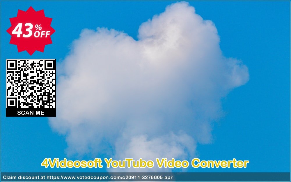 4Videosoft YouTube Video Converter Coupon Code Apr 2024, 43% OFF - VotedCoupon