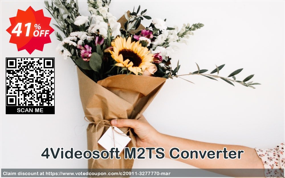 4Videosoft M2TS Converter Coupon, discount 4Videosoft M2TS Converter special deals code 2024. Promotion: special deals code of 4Videosoft M2TS Converter 2024