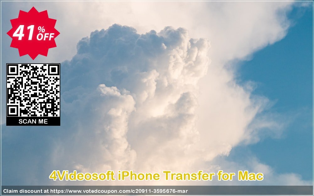 4Videosoft iPhone Transfer for MAC Coupon Code Apr 2024, 41% OFF - VotedCoupon