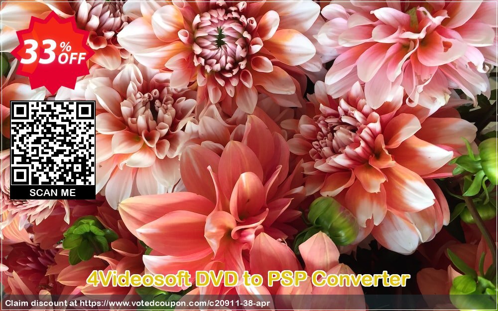 4Videosoft DVD to PSP Converter Coupon Code Apr 2024, 33% OFF - VotedCoupon