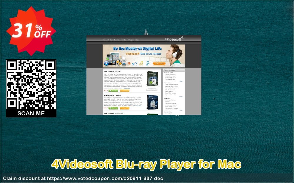 4Videosoft Blu-ray Player for MAC Coupon Code Apr 2024, 31% OFF - VotedCoupon
