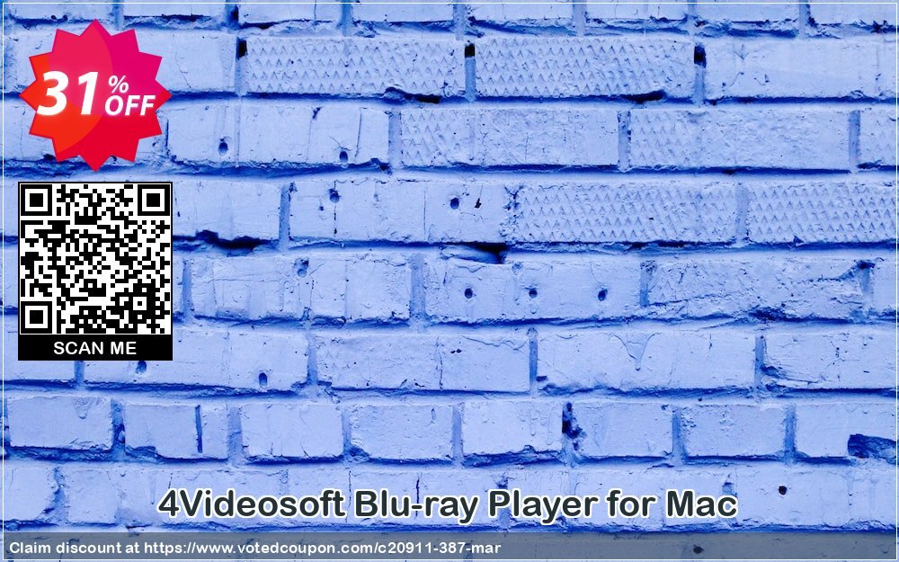 4Videosoft Blu-ray Player for MAC Coupon Code Apr 2024, 31% OFF - VotedCoupon