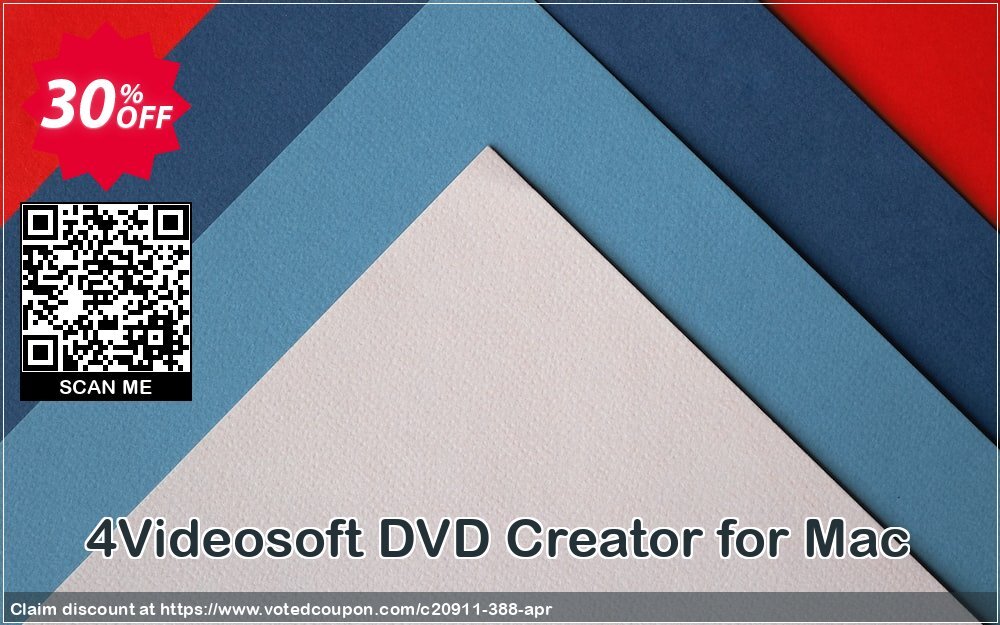 4Videosoft DVD Creator for MAC Coupon, discount 4Videosoft coupon (20911). Promotion: 