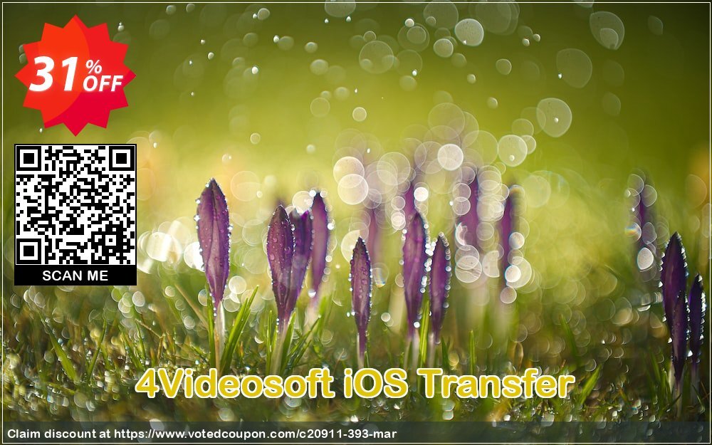 4Videosoft iOS Transfer Coupon, discount 4Videosoft coupon (20911). Promotion: 