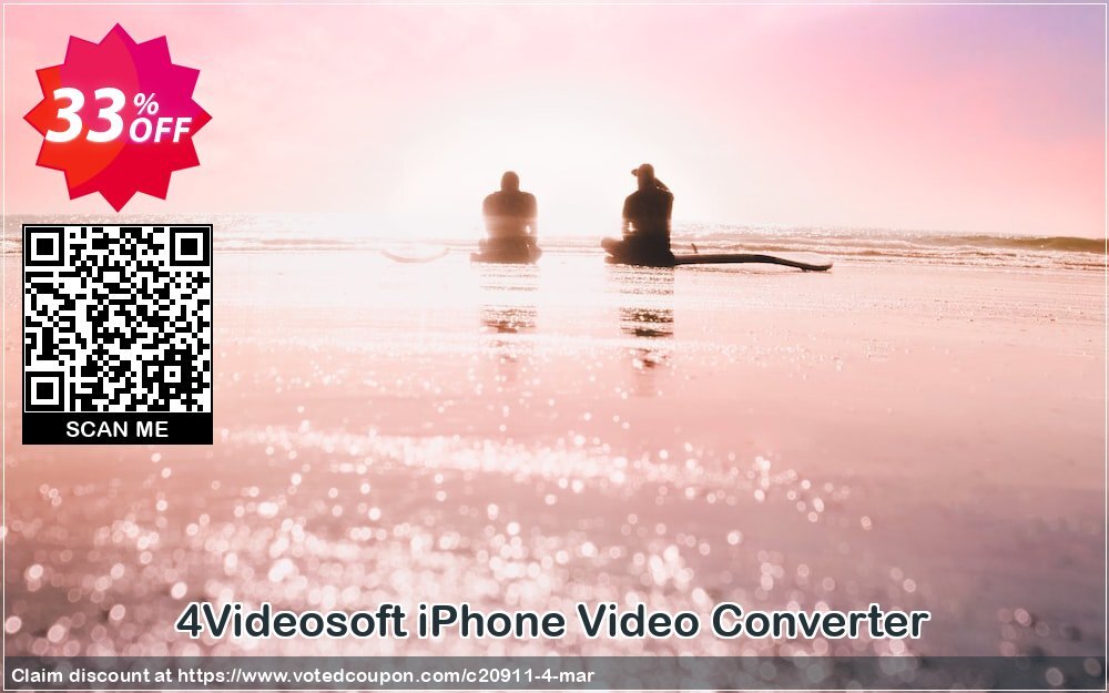 4Videosoft iPhone Video Converter Coupon Code Apr 2024, 33% OFF - VotedCoupon